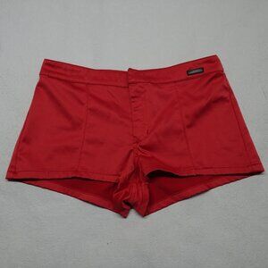 Volcom Size 3 Red Satin Beach Shorts